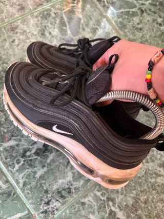 Nike Air Max 97 nere bianche taglia 36.5