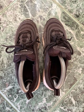 Nike Air Max 97 nere bianche taglia 36.5