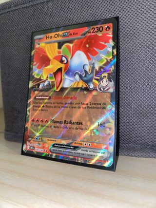 Carta Pokémon Ho-Oh EX de Eco