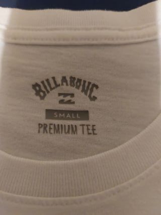 Camiseta Billabong blanca bolsillo entre M y L