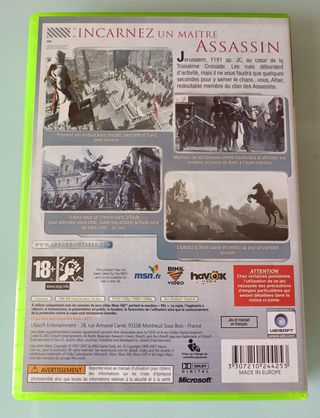 Assassin's Creed Version Francesa (Xbox 360)