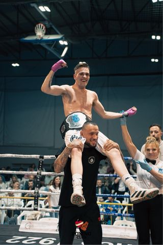 Entrenador personal de boxeo
