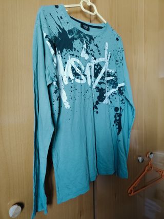 Camiseta INSIDE manga larga hombre Talla M