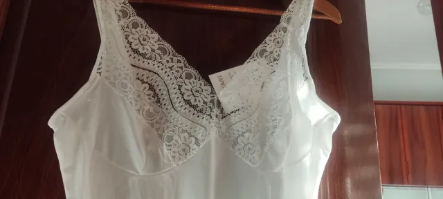 Camisón Marie Claire Blanco Talla M Sin Estrenar