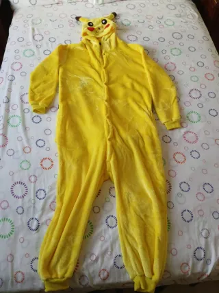 Pijama Cuerpo Entero Pikachu 