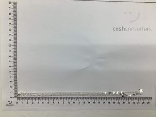 collar plata 925mm 22cm