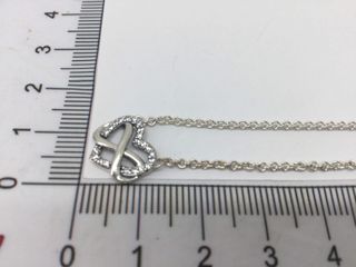 colgante plata 925mm con piedra