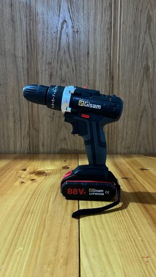 Taladro Gisam + 2 Baterías de Litio + Cargador