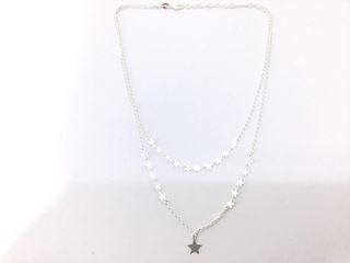 collar plata 925mm 22cm