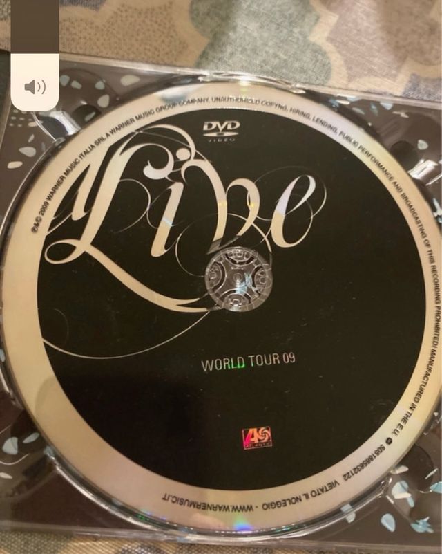 DVD Laura Pausini - Laura live World Tour