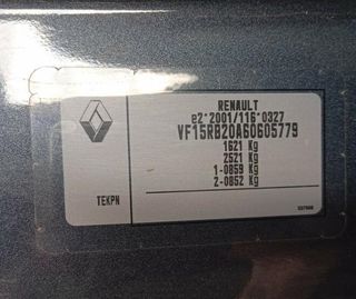 415193 cinturón seguridad tras izq renault clio iv