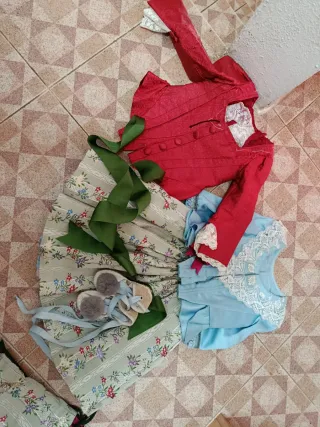 Vestido de niña fallera 2años