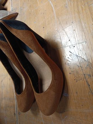 Zapatos Antelina Bicolor Talla 41