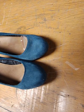 Zapatos Antelina Bicolor Talla 41