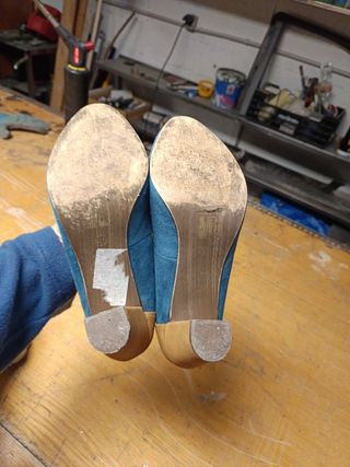 Zapatos Antelina Bicolor Talla 41