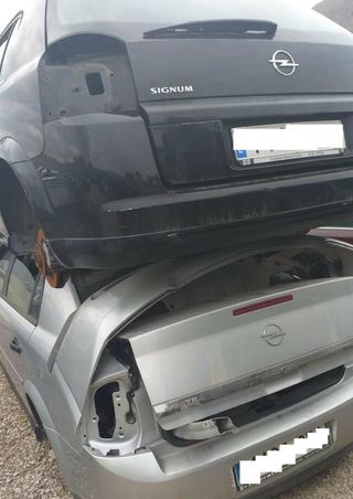 Opel 345126 cinturón seguridad delantero signum