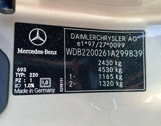 406169 cinturón seguridad trasero mercedes clase s