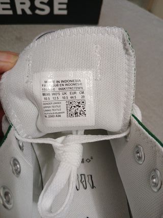 Converse All Star Verdi Taglia 44.5