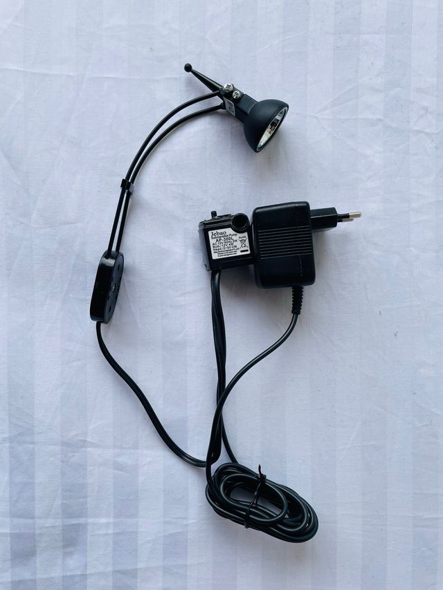 Lámpara bomba acuario Jebao con adaptador