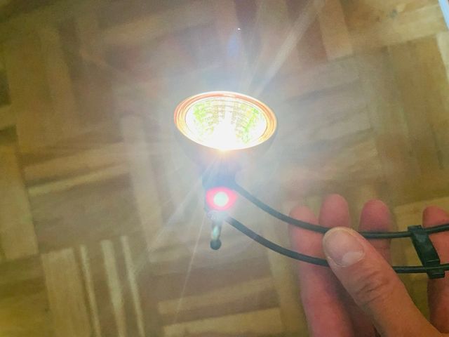 Lámpara bomba acuario Jebao con adaptador