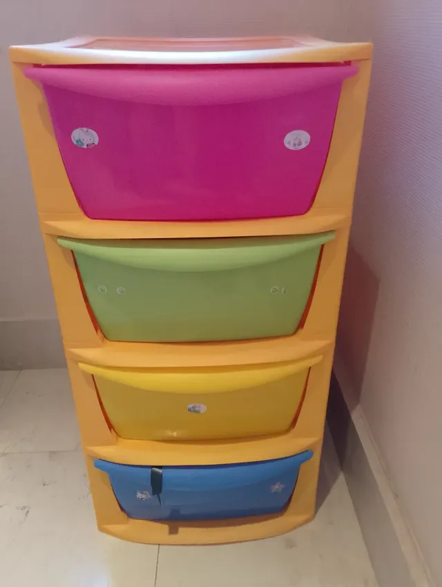 Cajonera de plástico multiusos