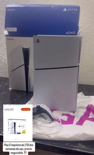 Playstation 5 1TB Blanca