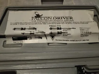 Kit Destornillador Ángulo Falcon Driver Vintage
