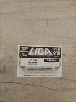 Lote 129 cromos Panini Liga Este 2025-26
