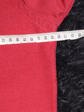 Camisa Tommy Hilfiger Roja Talla XL Algodón