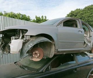 Cinturón seguridad tras central volvo s40 456700
