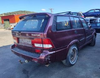 Cinturón seguridad del der ssangyong 353588 musso