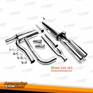 LÍNEA DE ESCAPE EN ACERO INOXIDABLE PARA AUDI A4
