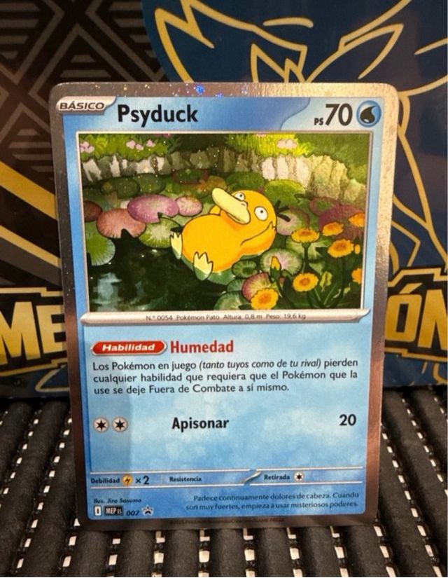 Carta Pokémon Golduck Promo 008 e Psyduck 007 