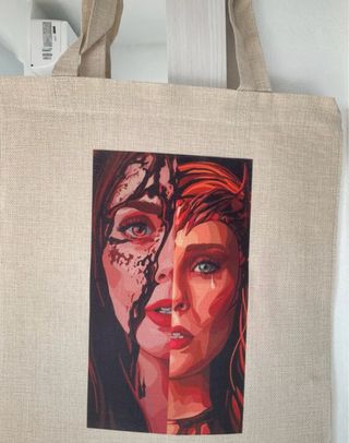 Bolso Tote Bruja Escarlata-solo envío