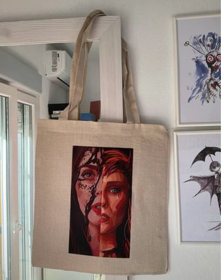 Bolso Tote Bruja Escarlata-solo envío