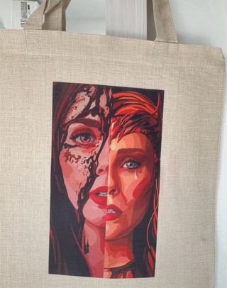 Bolso Tote Bruja Escarlata-solo envío