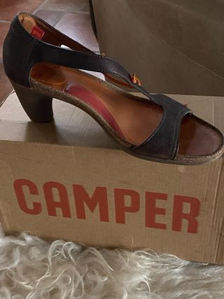 Sandalia Camper Mujer Marrón Talla 39