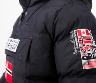 Chaqueta Geographical Norway Negra Hombre | abrigo
