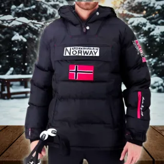 Chaqueta Geographical Norway Negra Hombre | abrigo