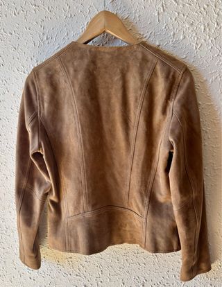 Chaqueta ante Massimo Dutti marrón