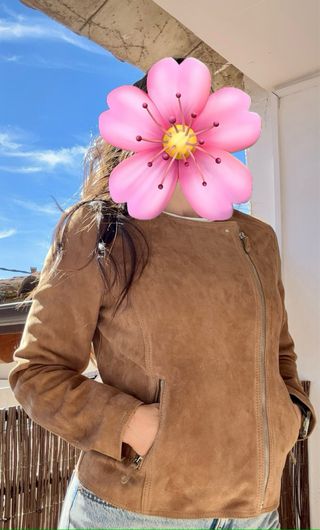 Chaqueta ante Massimo Dutti marrón