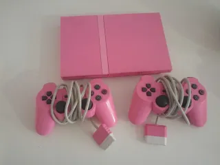 Consola PS2 Rosa + ps3(Necesitan arreglo)