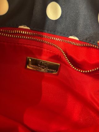 Bolso Carolina Herrera lunares y rayas