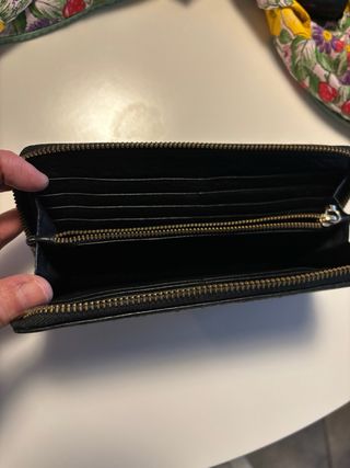 Cartera Piel Purificación García Negra