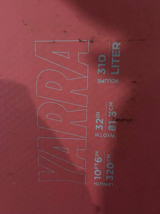 Tabla Paddle Surf Jobe Hinchable Roja