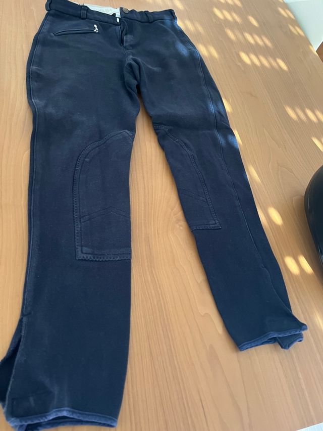 Pantalón de equitación negro