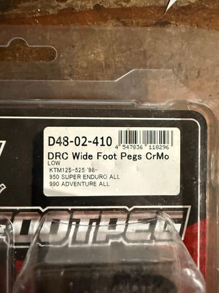 KTM Estriberas DRC D48-02-410 KTM Anchas KTM 690