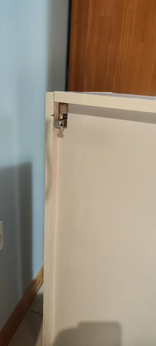 Dos Muebles/armario baño blanco.