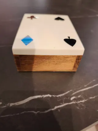 Cofanetto porta carte da gioco