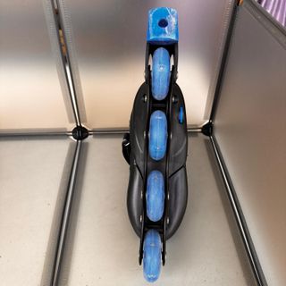 Pattini in linea neri e blu TG. L n°39-42